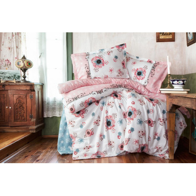 Flanell Winter Bettw&auml;sche 155x220 cm. LIR 100% Baumwolle Mit Rei&szlig;verschluss