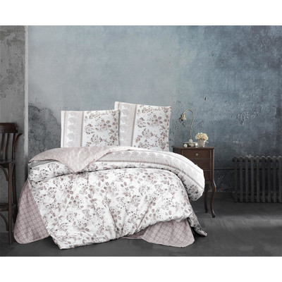 Flanell Winter Bettw&auml;sche 200x200 cm mit 2x Kissenbezuge 80x80 cm. BUDVA 100% Baumwolle Mit Rei&szlig;verschluss