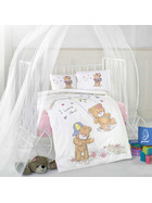 Baby Bettw&auml;sche MASAL V1 Gr&ouml;&szlig;e 100x135 cm. 3tlg. Set