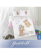 Baby Bettw&auml;sche MASAL V1 Gr&ouml;&szlig;e 100x135 cm. 3tlg. Set