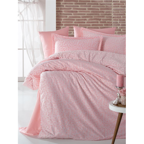 Jaquard Satin Bettw&auml;sche, 200x220 cm, mit 2 mal Kissenbezug 80x80 cm. Adenya V2 5tlg. Set. Luxury Edition Queen Size