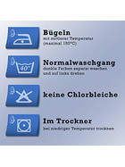 Jaquard Satin Bettw&auml;sche, 200x220 cm., 5-teiliges Set, lila Barockmuster, Queen Size, mit Rei&szlig;verschluss, Modell: Kosa V1