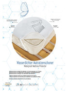 Matratzenschoner Wasserdicht, Atmungsaktive Matratzenauflage, Baumwolle, Anti-Allergie Matratzenschutz, Matratzenbezug