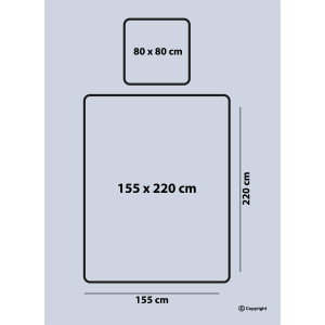 Bettw&auml;sche 155x220 cm. 2 teilig set grau/wei&szlig; gepunktet, 100% Baumwolle/Renforc&eacute;, Parma