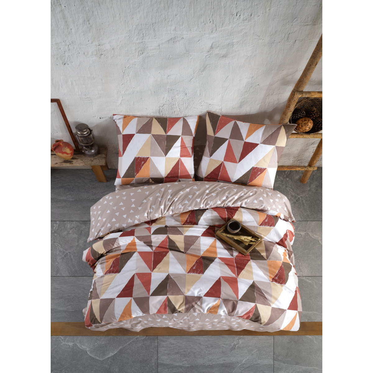 Bedsprei beige 220 x 240 cm TOUTLI