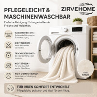 Kuscheldecke CashmereTouch  Wohndecke Fleece decke Kuschelig weich &amp; Flauschig