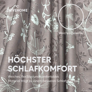 Bettw&auml;sche 200x220 cm. 3-teilig Set 100% Baumwolle...