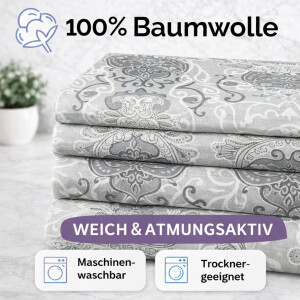 Bettw&auml;sche-Set Baumwolle Daria V1