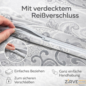 Bettw&auml;sche-Set Baumwolle Daria V1