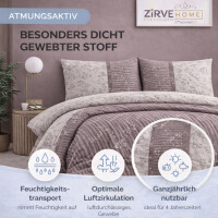 Baumwolle Bettw&auml;sche klassisches Ornament Design in Braun, Beige und Cremet&ouml;nen  Ganzjahresbettw&auml;sche Diana P1