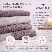 Baumwolle Bettw&auml;sche klassisches Ornament Design in Braun, Beige und Cremet&ouml;nen  Ganzjahresbettw&auml;sche Diana P1